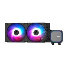 MSI MAG CORELIQUID A13 240 mm ARGB 2×120 mm PWM Fanlı Sıvı Soğutucu (Intel LGA 1700/1851 & AMD AM4/AM5 Uyumlu)