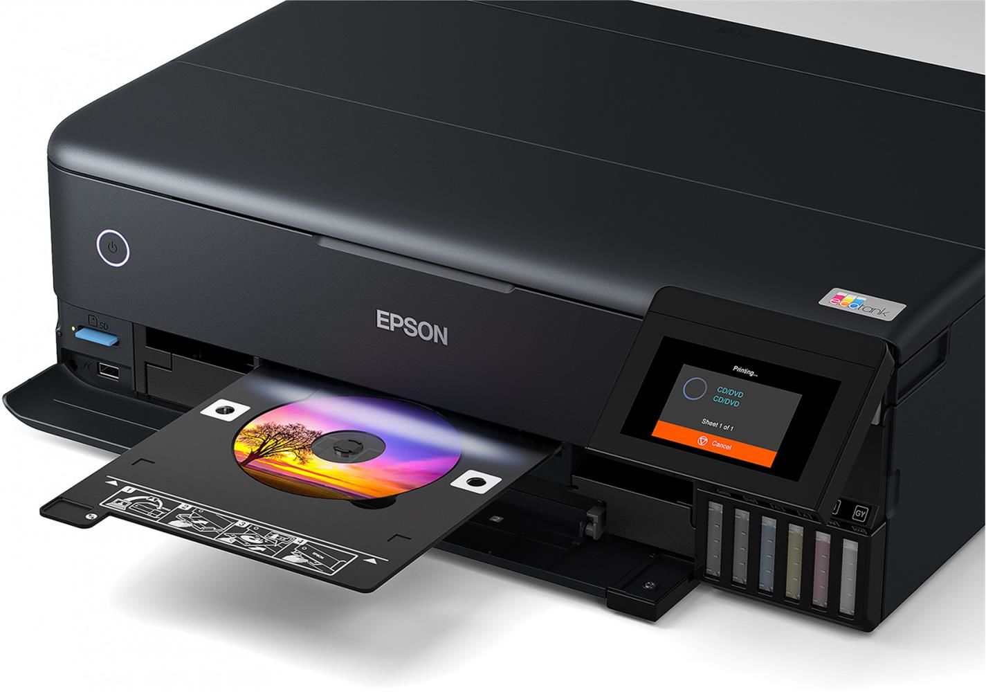 Epson L8160 MEA Renkli Mürekkep Tanklı Yazıcı (Yazıcı-Tarayıcı-Fotokopi, 6 Renk)