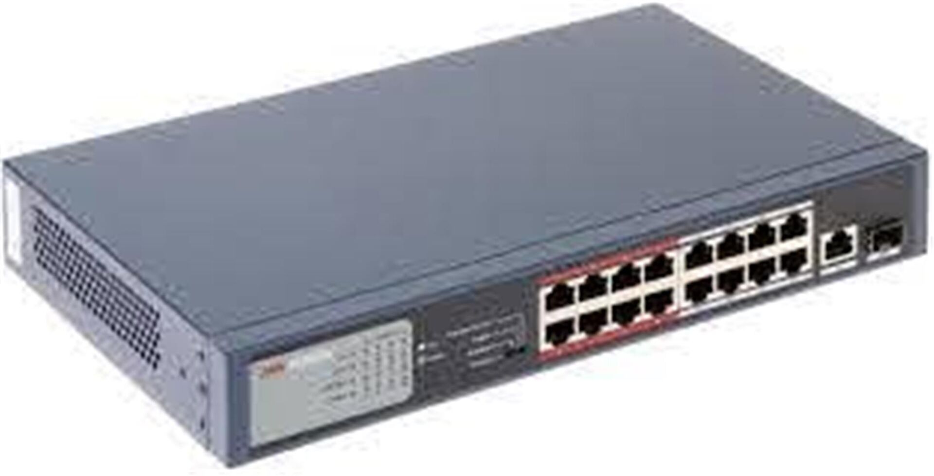 Hikvision DS-3E0318P-E-M 16 Port 10/100 Fast Ethernet PoE Switch 130W