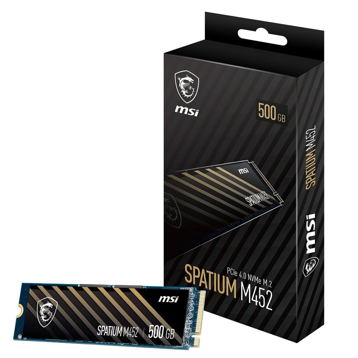 MSI SPATIUM M452 500GB NVME M.2 SSD