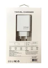 Elba ELB11 35W Hızlı Şarj Destekli Akım Korumalı USB-A Ev Tipi Şarj Adaptörü