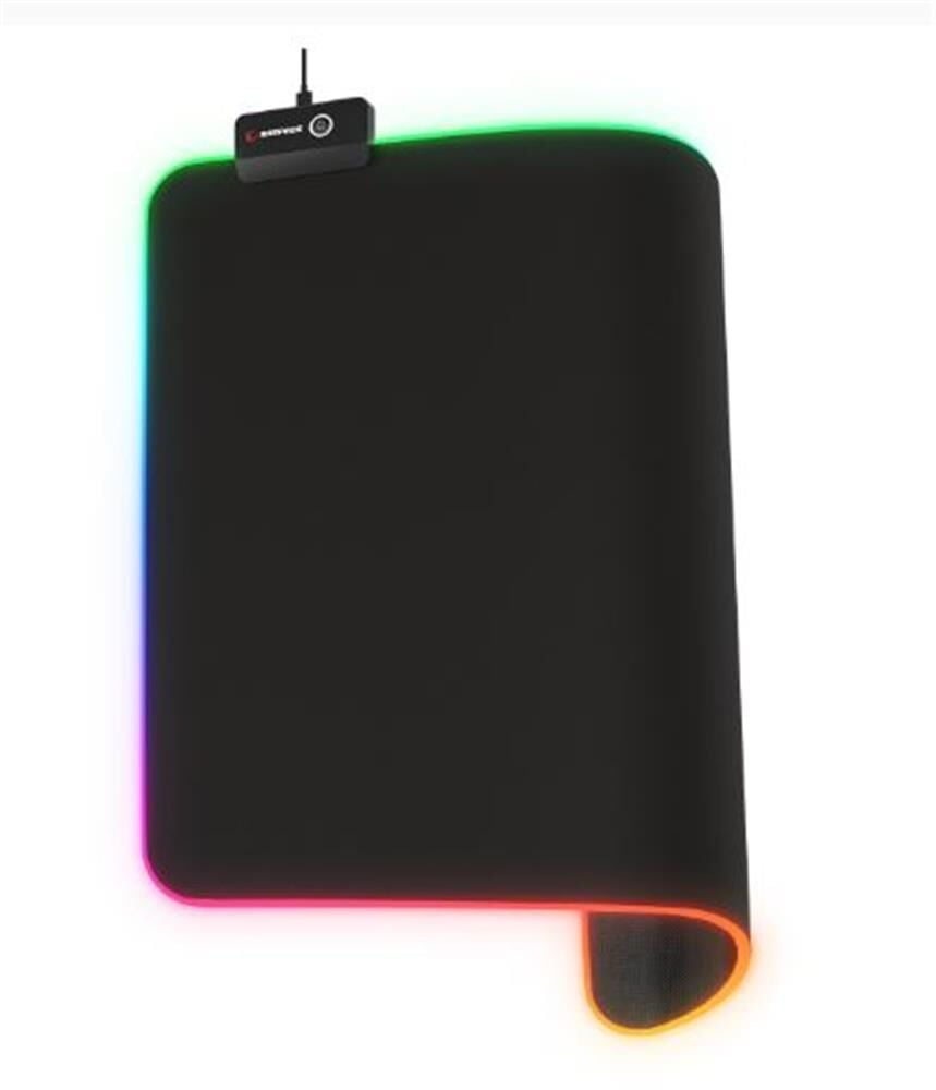 Rampage BLITZ RGB M (MP-23) Siyah 252-328-3mm RGB Ledli Gaming Mouse Pad