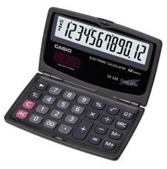 Casio SX-220 12 Haneli Taşınabilir Cep Tipi Kapaklı Hesap Makinesi