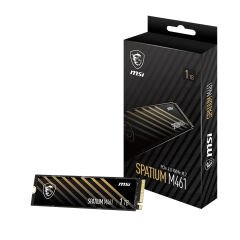 MSI SPATIUM M461 1TB NVMe PCIe 4.0 x4 M.2 2280 SSD (S78-440L650-P83)