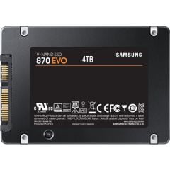 Samsung 4TB 870 EVO SATA 3 2.5'' SSD (560MB/s Okuma - 530MB/s Yazma) (MZ-77E4T0BW)