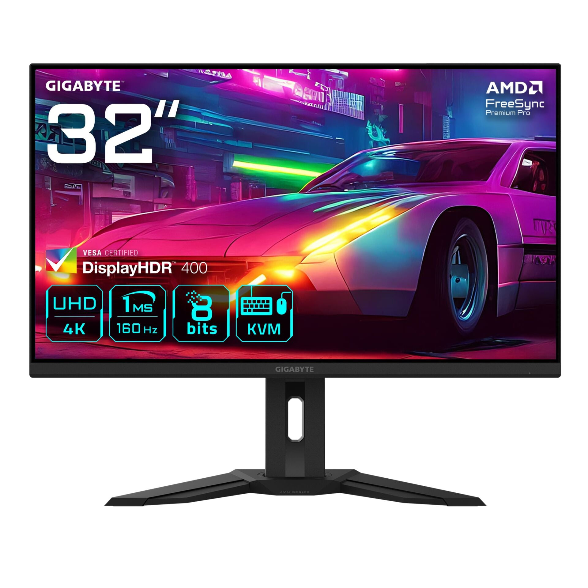 31.5'' GIGABYTE M32UP 1MS 160HZ 4K UHD HDMI MONITOR