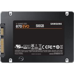 Samsung 500GB 870 EVO SATA 3 2.5'' SSD (560MB/s Okuma - 530MB/s Yazma) (MZ-77E500BW)