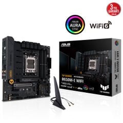 Asus TUF Gaming B650-E WIFI AMD B650 Soket AM5 DDR5 8000MHz+ (OC) HDMI DP ATX Anakart