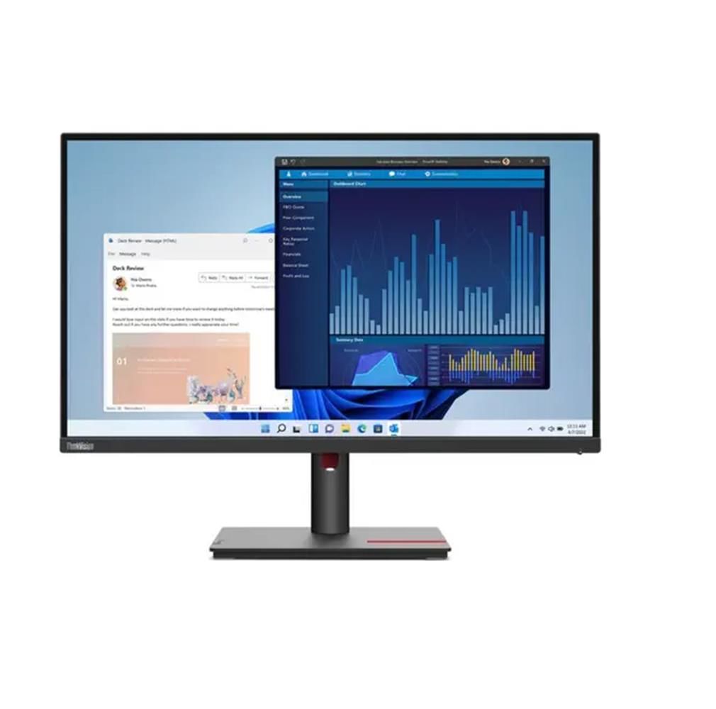 Lenovo 27'' ThinkVision T27H-30 63A3GAT1TK 4ms 60Hz 2K Pivot IPS Monitör