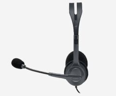LOGITECH H111 Stereo Kulaklık Siyah (981-000593)