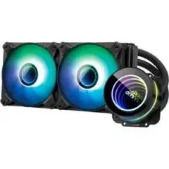 AIGO DCS240 Siyah ARGB 240mm Siyah Sıvı Soğutma 1851/AM5