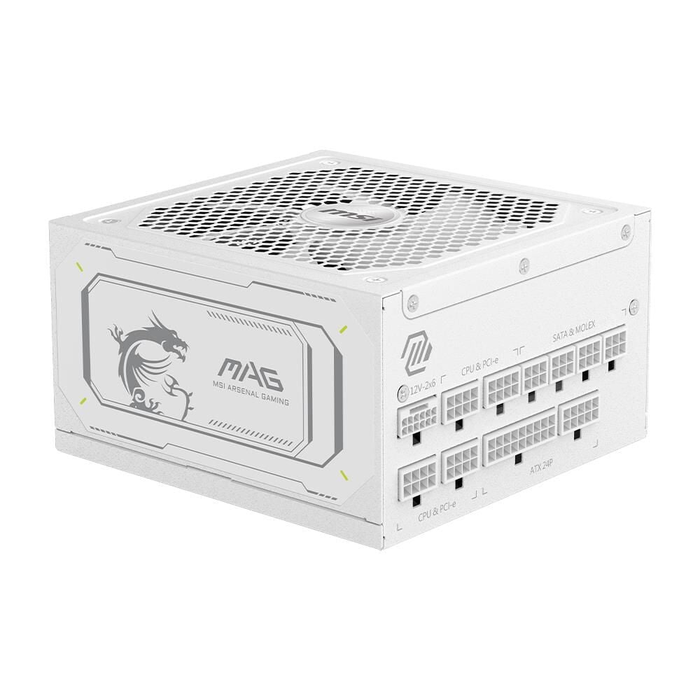 MSI MAG A1000GL 1000W WHITE 80+ Gold Full Modüler Güç Kaynağı