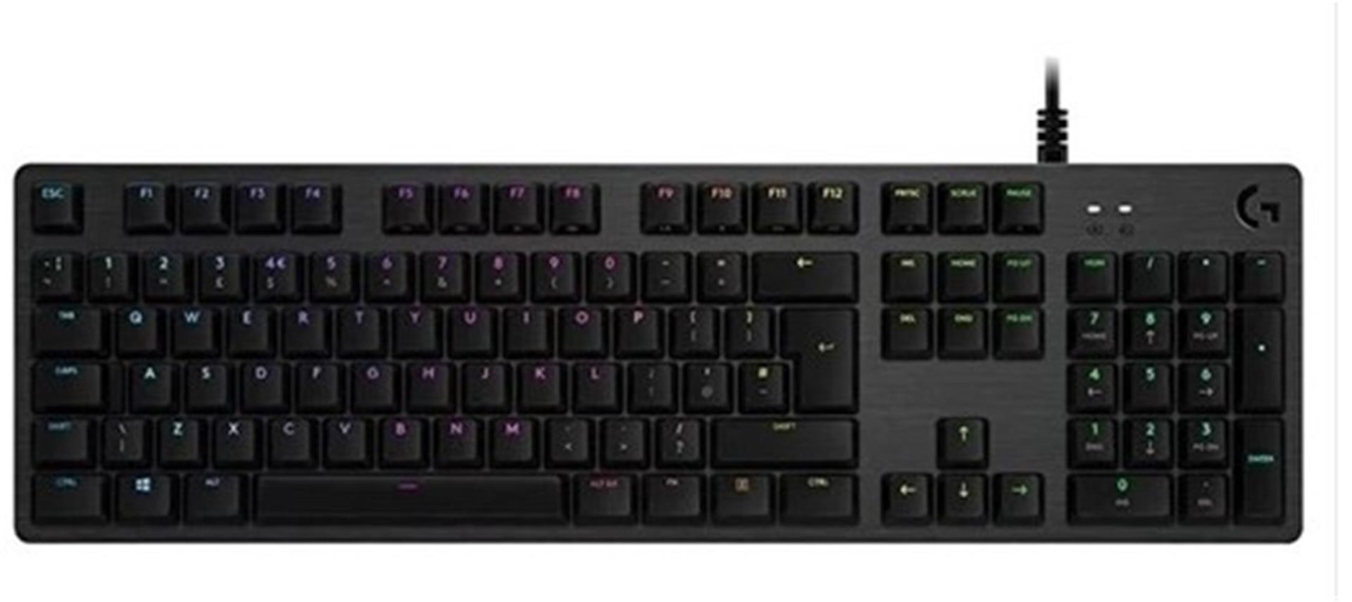 Logitech 920-008947 G512 Blue Clicky RGB Mekanik Oyuncu Klavyesi Arkadan Aydınlatmalı