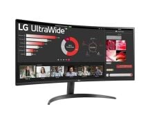 LG 34'' 34WR55QC-B 100 Hz WQHD 3440X1440 (Dp+Hdmı+Usb-C) Freesync Curved Gaming Monitör