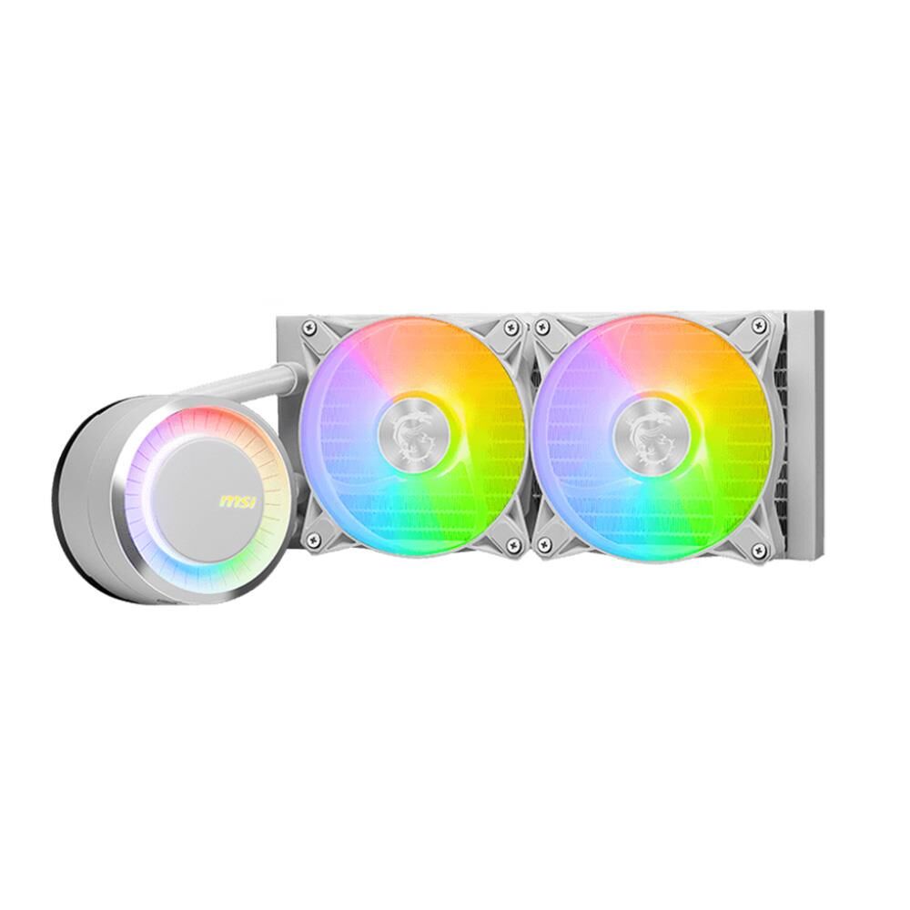 MSI MAG CORELIQUID E240 WHITE 240mm ARGB BLOCK Sıvı Soğutucu 1700/AM5