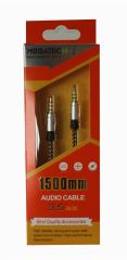 Megatech JH-023 3.5mm Jack to Micro USB AUX Ses Aktarım Kablosu