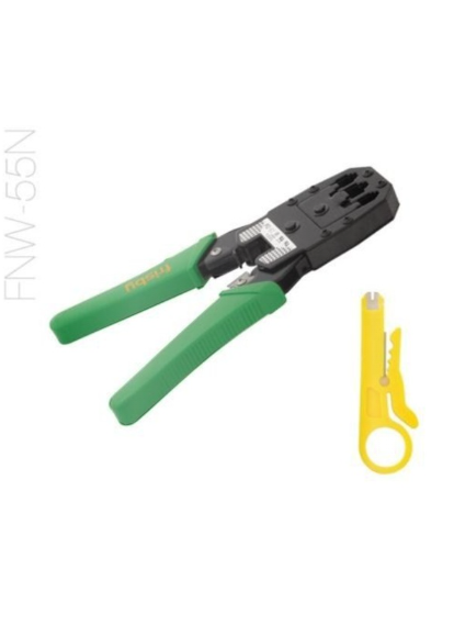 Frisby FNW-55N RJ45 RJ11 RJ12 Ağ Kablosu Sıkıştırma Pensesi Krimp Pense