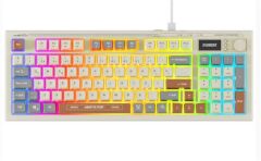 Everest KB-79 SILENT PRO Gri-Gri Mavi-Kahve SESSİZ RGB Q Membrane Oyuncu Klavyesi