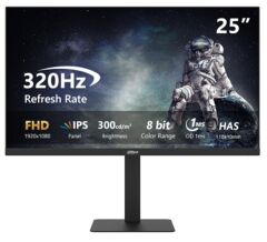 Dahua LM25-E241A  25'' 320Hz 1ms DP+HDMI+Audio out IPS Pivot Gaming Monitör