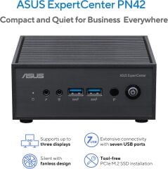 Asus MiniPC PN42-SN004AV N100 4GB 128GB M.2 SSD W11PRO