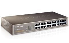 TP-LINK TL-SF1024D 24-Port 10/100 Mbps Yönetilemez Rack-Mount Ağ Switch