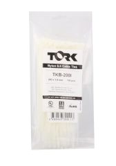 Tork TRK-280-3,5mm Beyaz 100lü Kablo Bağı