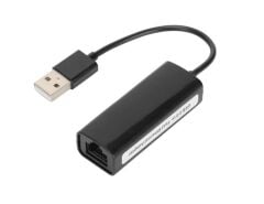 Frisby FA-7676C USB-C to 3 Port USB 2.0 Hub ve RJ45 10/100 Mbps Ethernet Adaptörü