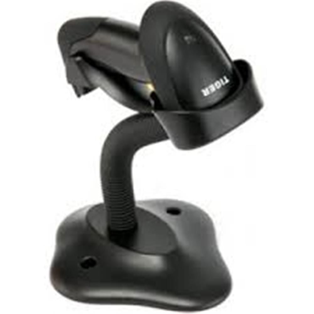 Tiger RS52 2D Bluetooth + 2.4 GHz Kablosuz Barkod Okuyucu + Cradle