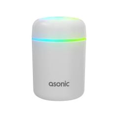 Asonic HN21 300ML RGB Mini Oda Nemlendirici Matte Beyaz