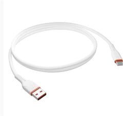 S-link SL-X246E 1 Metre 12W 2.4A USB-A to Type-C Güvenli Hızlı Şarj ve Data Aktarım Kablosu - Beyaz