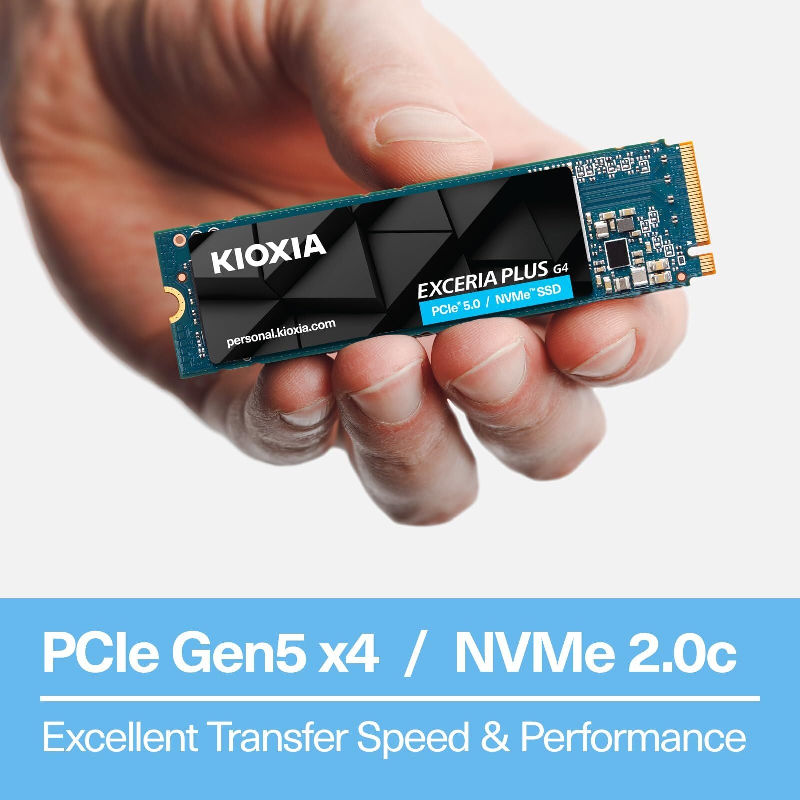 Kioxia Exceria Plus 2TB m.2 NVME GEN5 LVD10Z002TG8