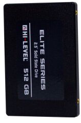 Hi-Level 512GB Elite Serisi HLV-SSD30ELT/512G 2.5'' 560MB-540MB/s SATA3 SSD