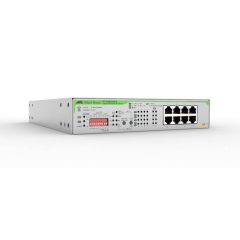 Allied Telesis AT-GS920/8PS-50 8-Port Gigabit Ethernet Yönetilemez PoE+ Switch (62W Toplam Bütçe)