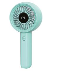 Feny FN-F45 Yeşil Kademeli Ultra Sessiz Led Göstergeli Şarjlı 1800Mah Turbo Mini El Fanı