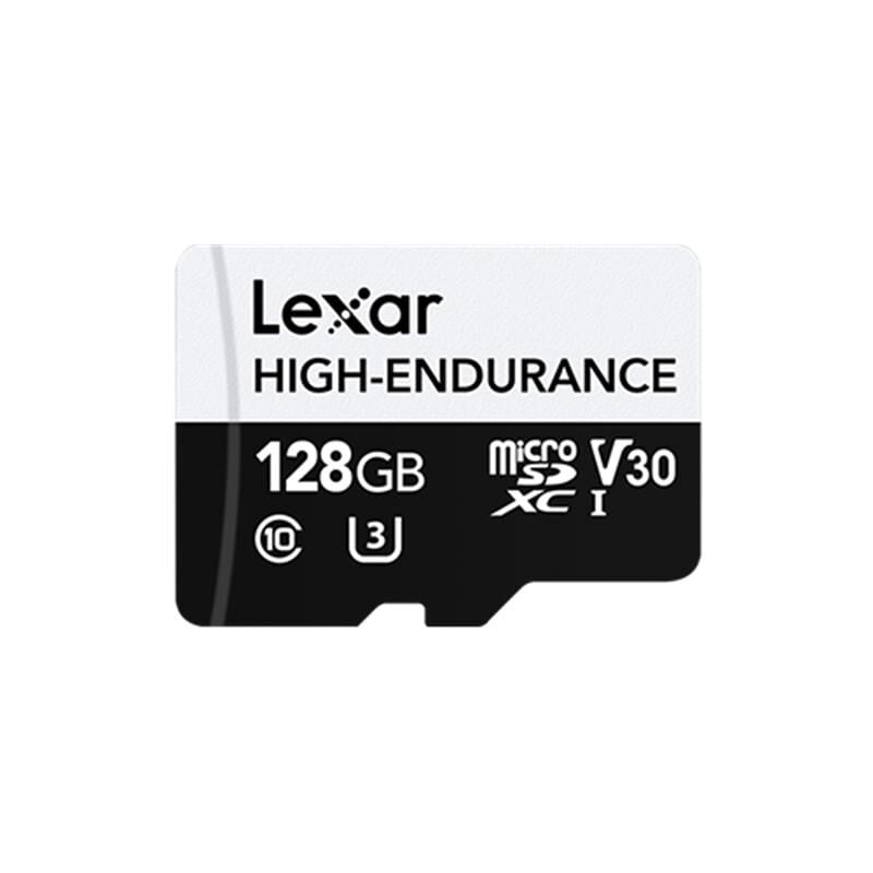128GB LEXAR LMSHGED128G-BCNNG MICROSD HIGH-ENDURANCE MİCROSDHC/MICROSDXC C10 A1 V30 U3 HAFIZA KARTI