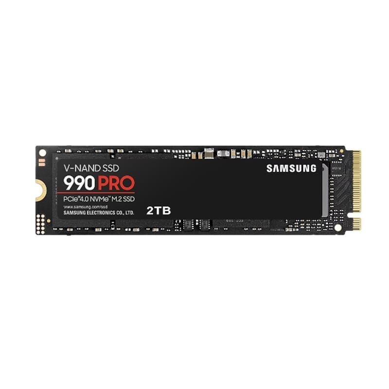 Samsung 990 PRO 2TB M.2 2280 NVMe PCIe Gen4 SSD 7450MB/s Okuma 6900MB/s Yazma MZ-V9P2T0BW Türkiye Garantili