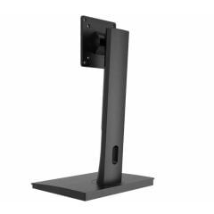 CUBE VPFF01 VESA Yükseklik Ayarlı Pivot Monitör Ayağı 75×75 & 100×100 mm – 12 cm Yükseklik, 20° Eğilme, ±45° Yan Dönme, 90–93° Pivot, 1,25 kg