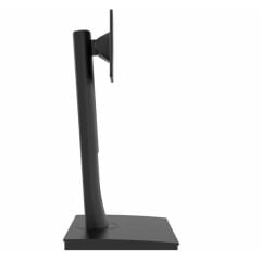 CUBE VPFF01 VESA Yükseklik Ayarlı Pivot Monitör Ayağı 75×75 & 100×100 mm – 12 cm Yükseklik, 20° Eğilme, ±45° Yan Dönme, 90–93° Pivot, 1,25 kg