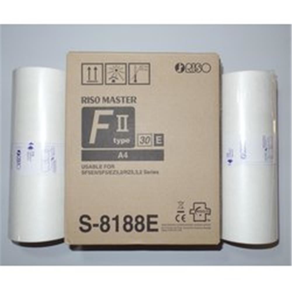 Riso S-8188 (S-7611) A4 Orijinal Master Ünitesi - EZ Type 30 (295 Baskı)
