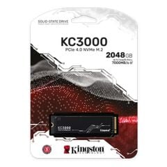 Kingston KC3000 2TB M.2 PCIe 4.0 NVMe SSD 7000/7000 MB/s (SKC3000D/2048G)
