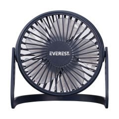 Everest EFN-505 Masaüstü Lacivert USB Fan (145mm x 141mm x 105mm)