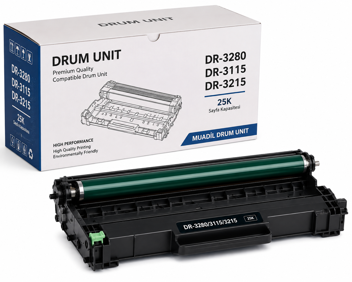 Noname Brother DR-3280-DR-3115-DR-3215 25K Muadil Drum