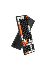 HAWK GAMING HK258BW GAMING KABLOSUZ KLAVYE SIY-TUR