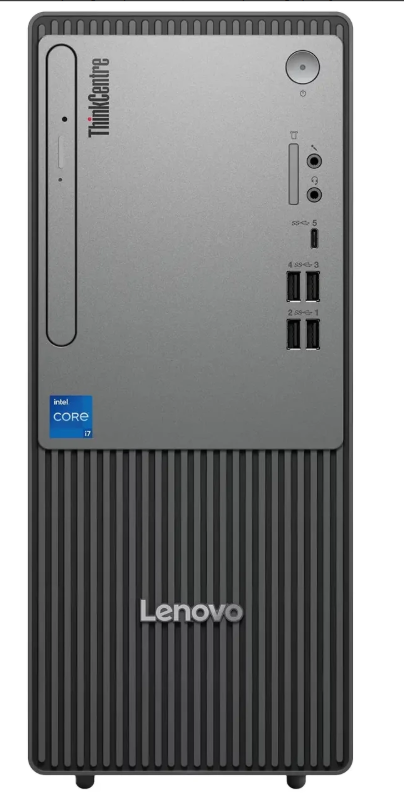 Lenovo ThinkCentre Neo 50t Gen 4 Intel Core i5-14400 16GB DDR5 512GB SSD FreeDOS Tower Masaüstü Bilgisayar