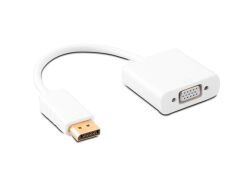 Hytech HY-DS15 DisplayPort Erkek - VGA Dişi 10cm Dönüştürücü Kablo