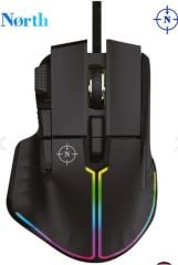 North Ragnarok RGB 12,800 DPI Profesyonel Makrolu Oyuncu Mouse