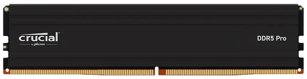 Crucial Pro 16GB DDR5 5600MHz CL46 UDIMM Alüminyum Soğutuculu Masaüstü RAM (CP16G56C46U5)
