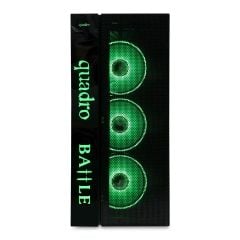 Quadro Battle Force R51653 Ryzen 5 5500 16GB 512GB M.2 SSD RTX 3060 12GB FreeDOS Masaüstü Bilgisayar