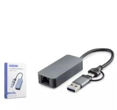 Hadron HDX7852 Ethernet Kart USB 2.0 + Type-C 2.5 Gigabit