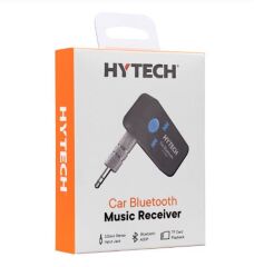 Hytech HY-XBA35 Bluetooth Araç Kiti Aux + Micro SD Kart Destekli Kablosuz Ses Alıcısı Siyah